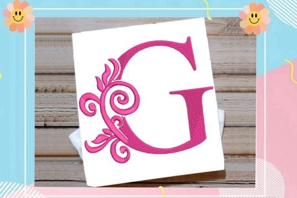 Beautiful Letter G Monogram: An Embroidery Designer’s Review