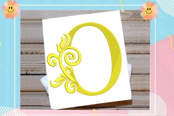 Beautiful Letter O Monogram: An Embroidery Seller’s Review