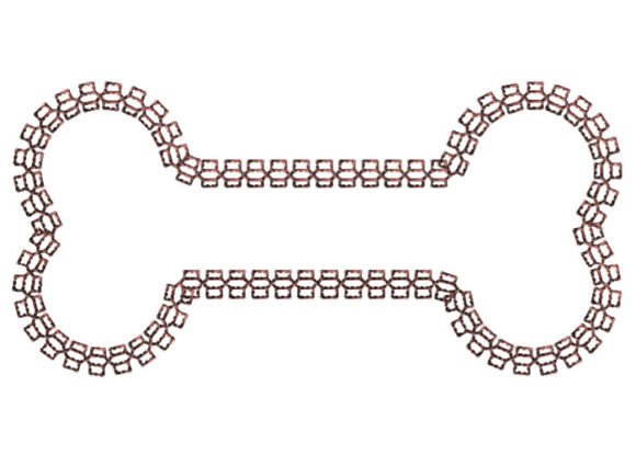 Dog Bone: A Seasonal Embroidery Design for Holiday Shoppers