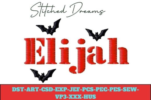 Elijah Embroidery Design Review for Small Business Merch