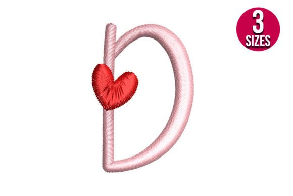 Letter D with Heart: A Seasonal Embroidery Review