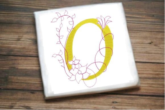 O Letter Vine Monogram Flower: A Seller Review
