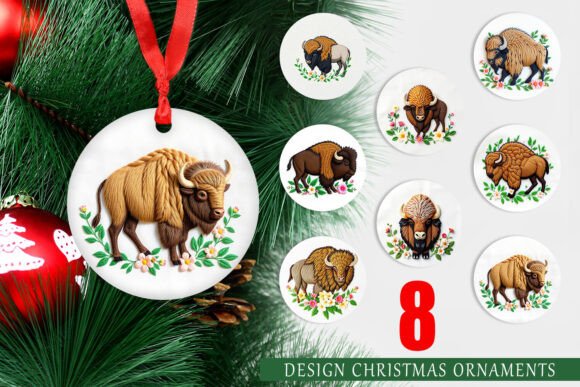 Ornament Bison Embroidery: A Seasonal Designer Review