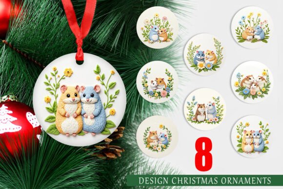 Ornament Hamster Embroidery Design Review