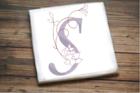 S Letter Vine Monogram Flower – A Designer’s Review