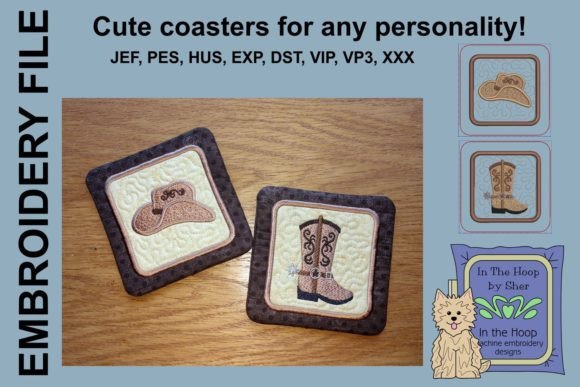 Western Coasters: A Hands-On Review for Etsy Sellers